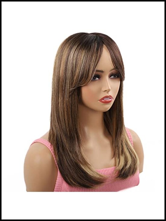 100% Remy Human Hair Wig with Hand Tied Lace Part, High Density, Glueless, Can